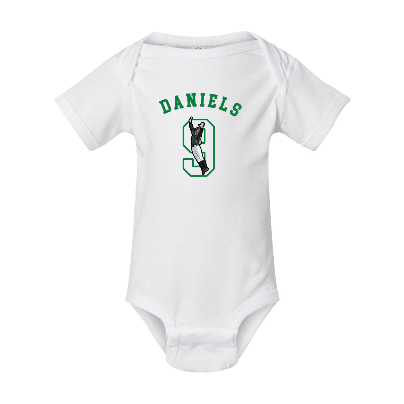 Baby Onesie — Shirsey Arch in White