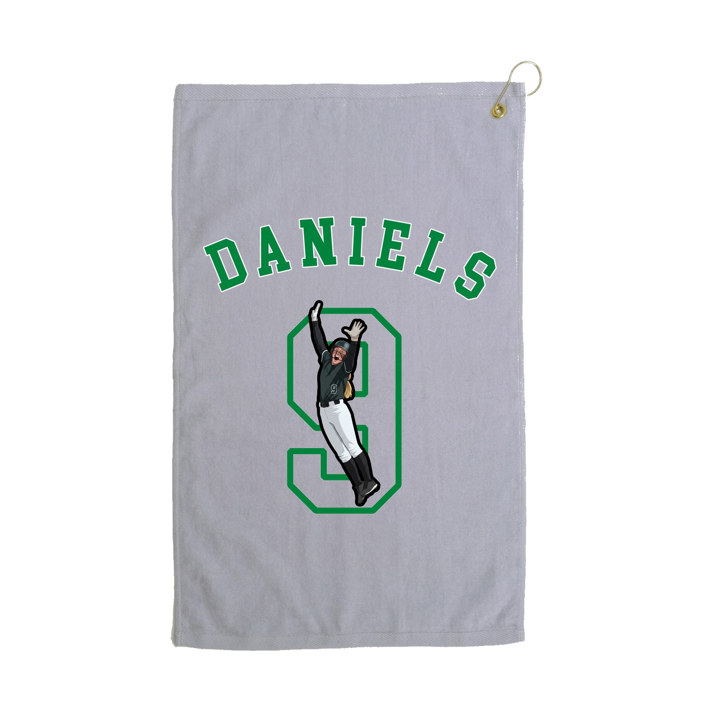 Golf Towel — Shirsey Arch in Grey