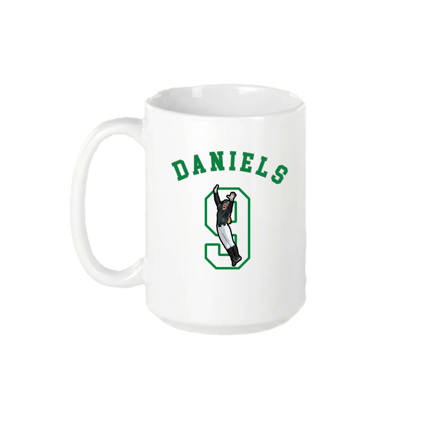 15oz Coffee Mug — Shirsey Arch in White