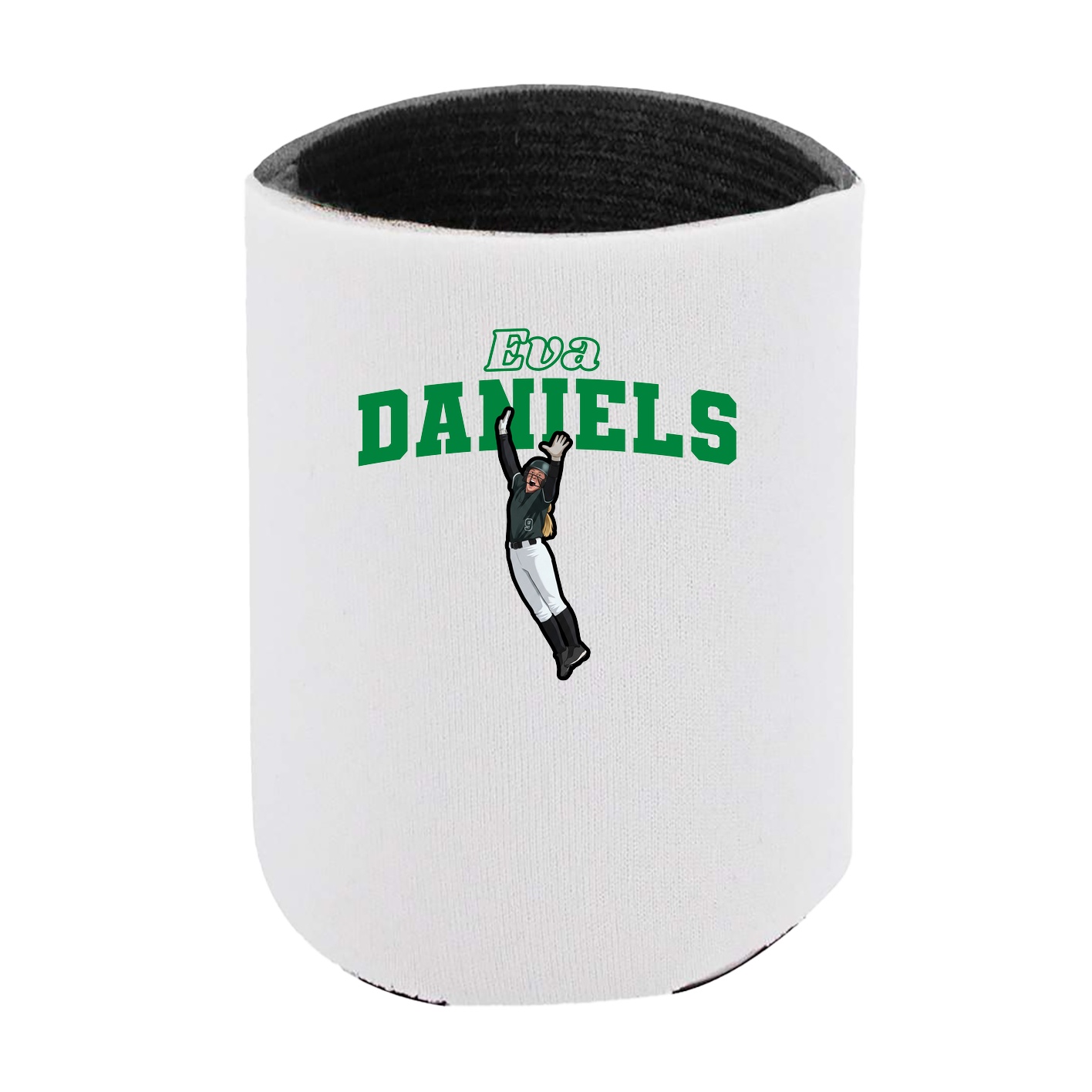 Can Holder — Name Arch in White
