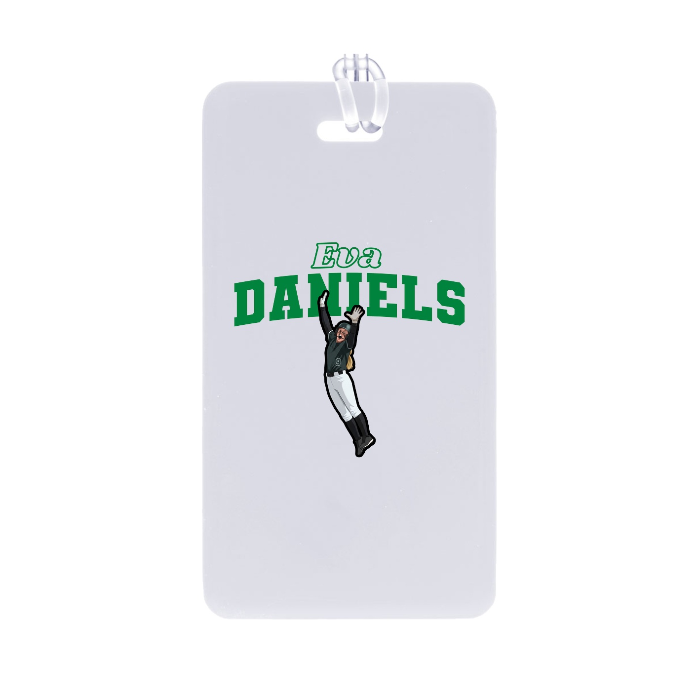 Bag Tag — Name Arch in Classic