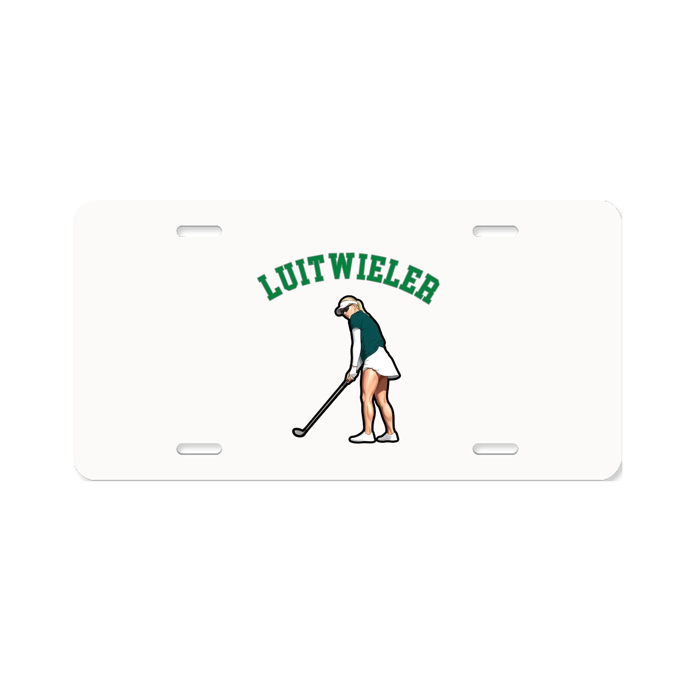 License Plate — Shirsey Arch in Classic