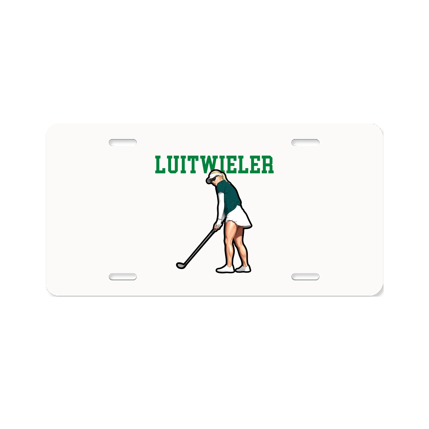 License Plate — Shirsey in Classic