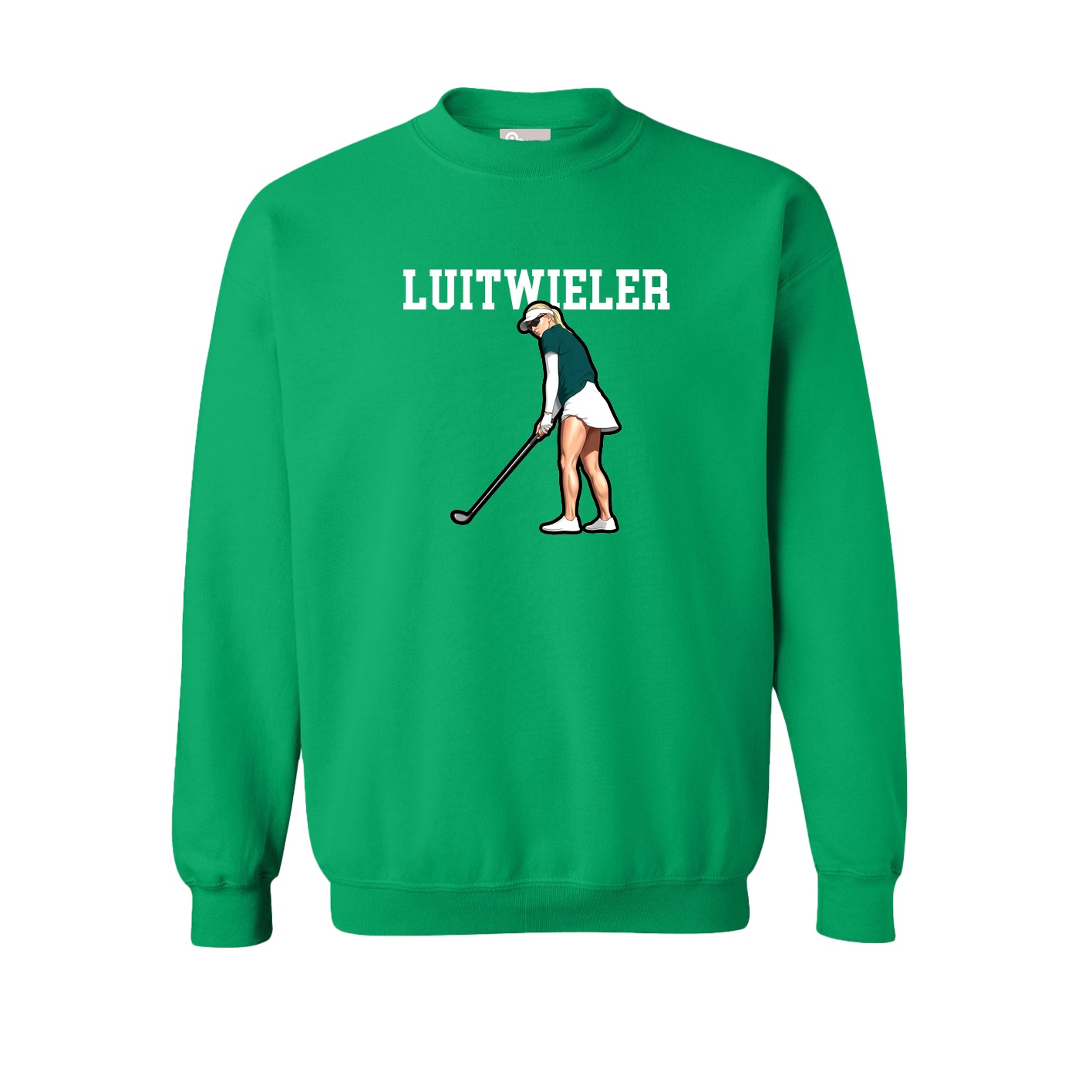 Fleece Crew — Shirsey in Green