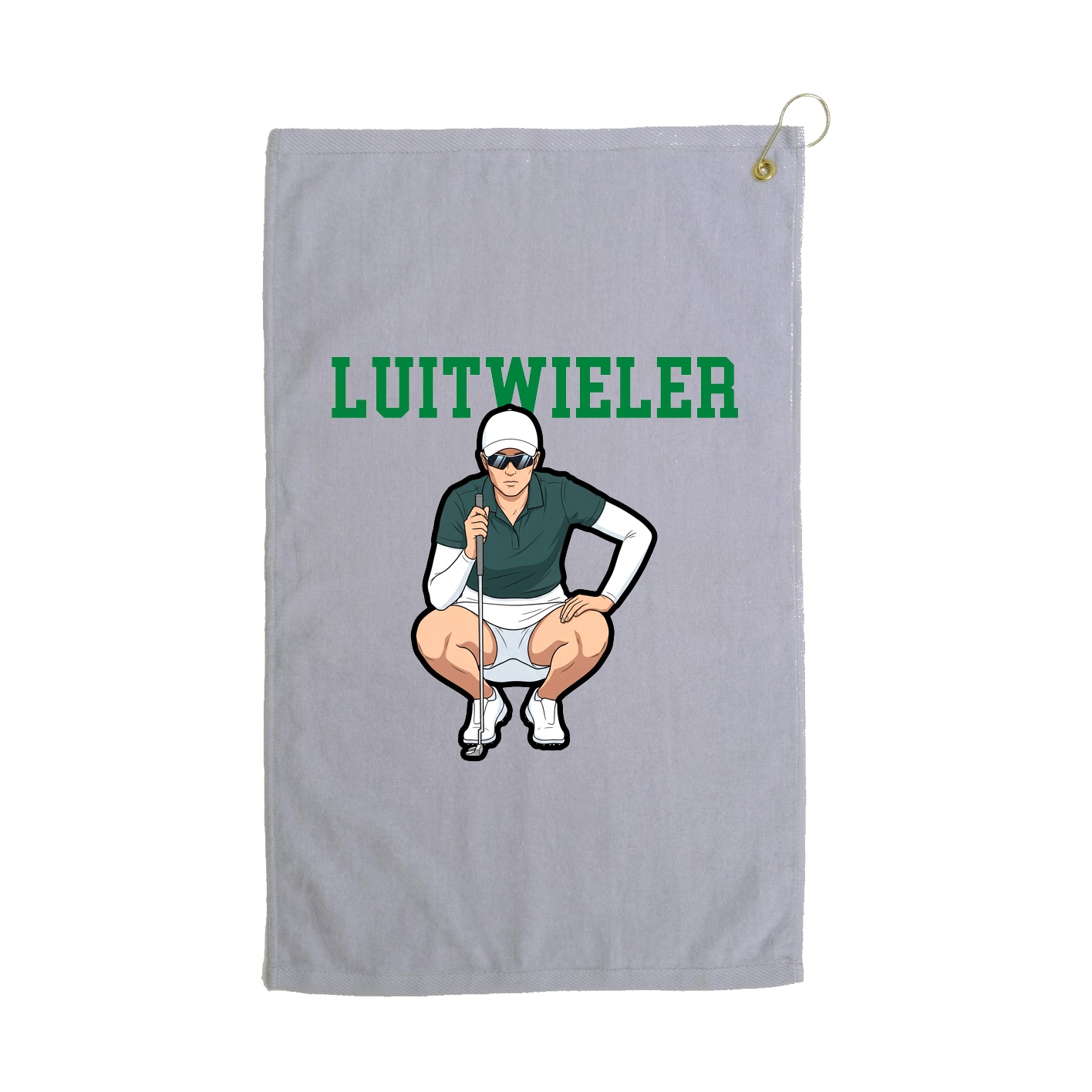 Golf Towel — Shirsey in Grey