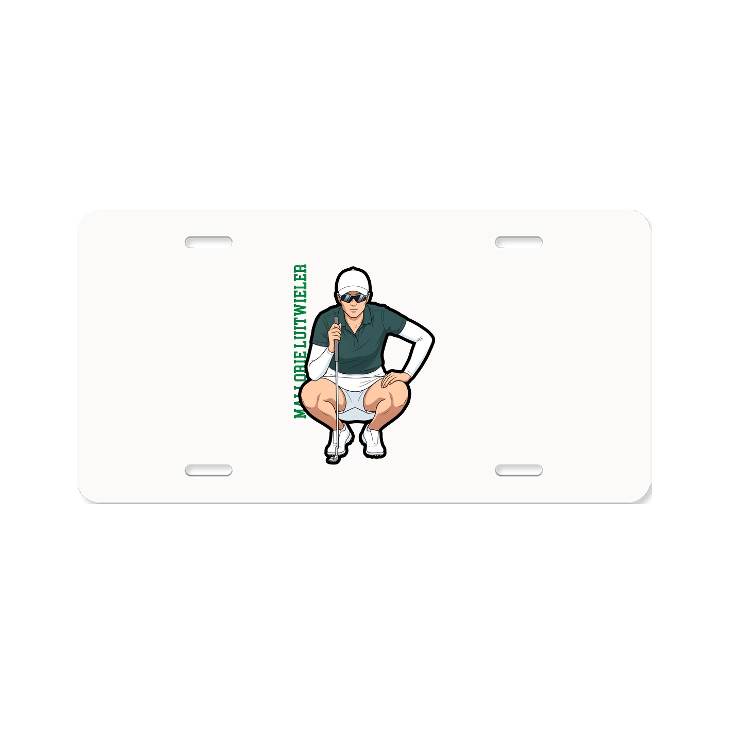 Aluminum License Plate
