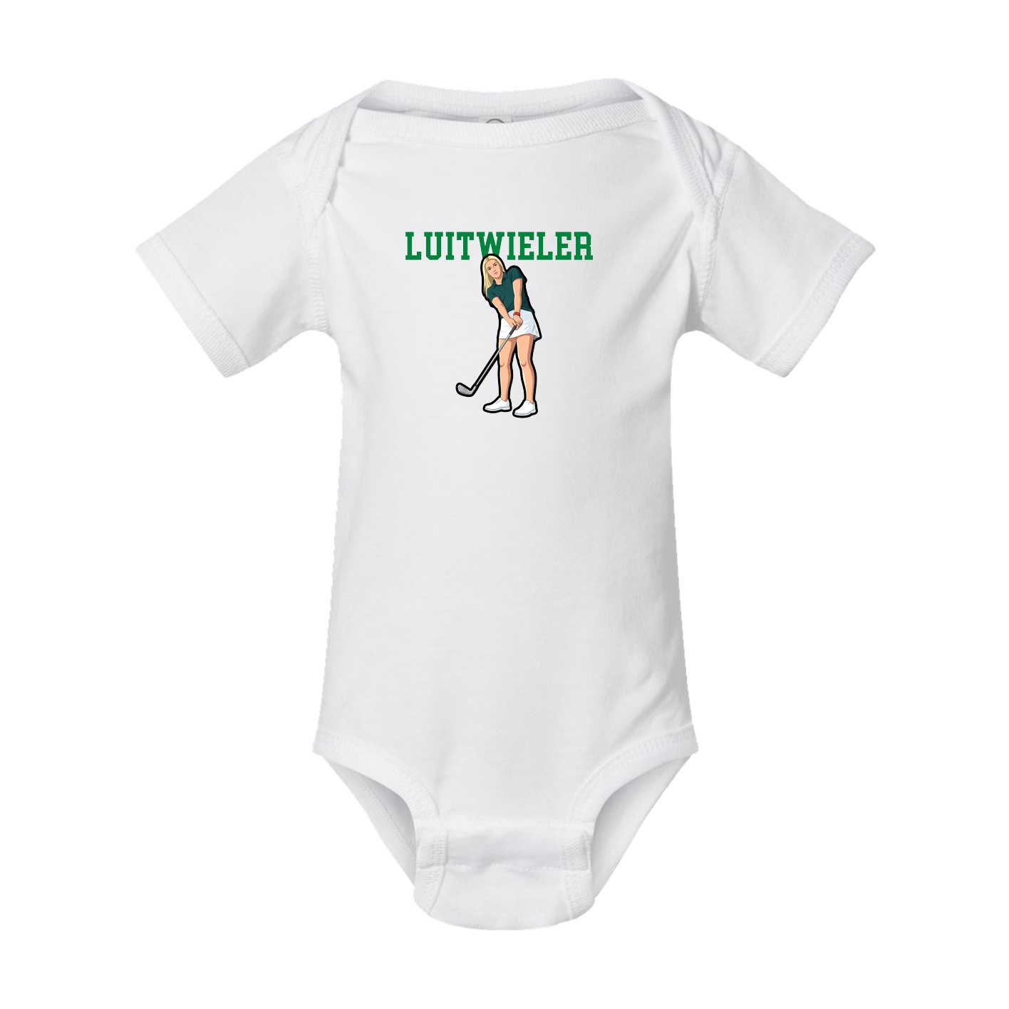 Baby Onesie — Shirsey in White
