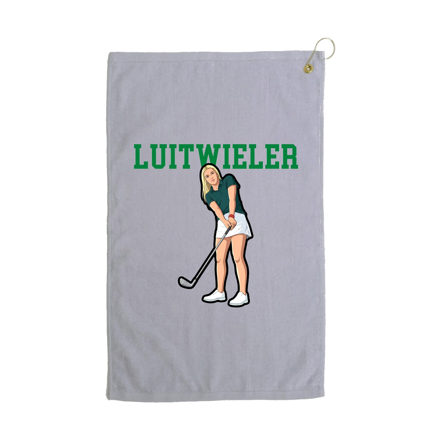 Golf Towel — Shirsey in Grey