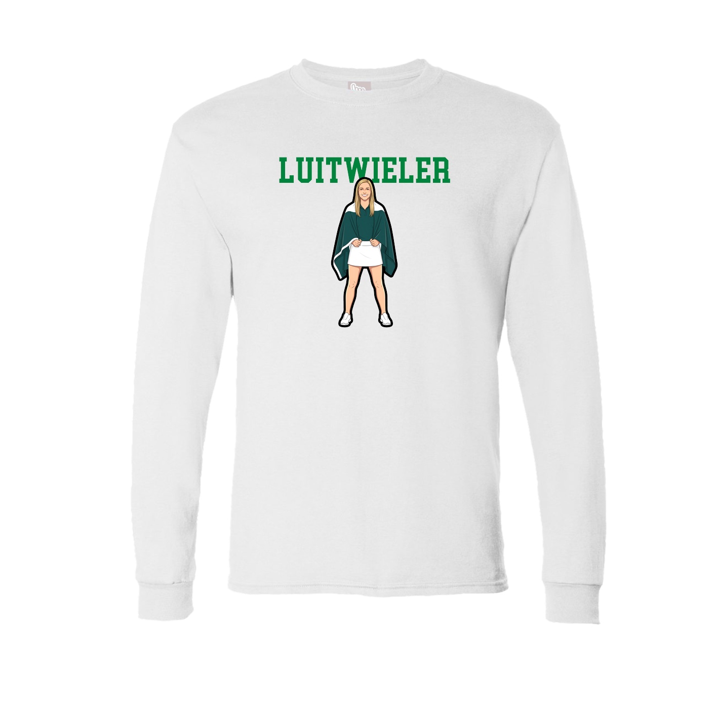 Long Sleeve Tee — Shirsey in White
