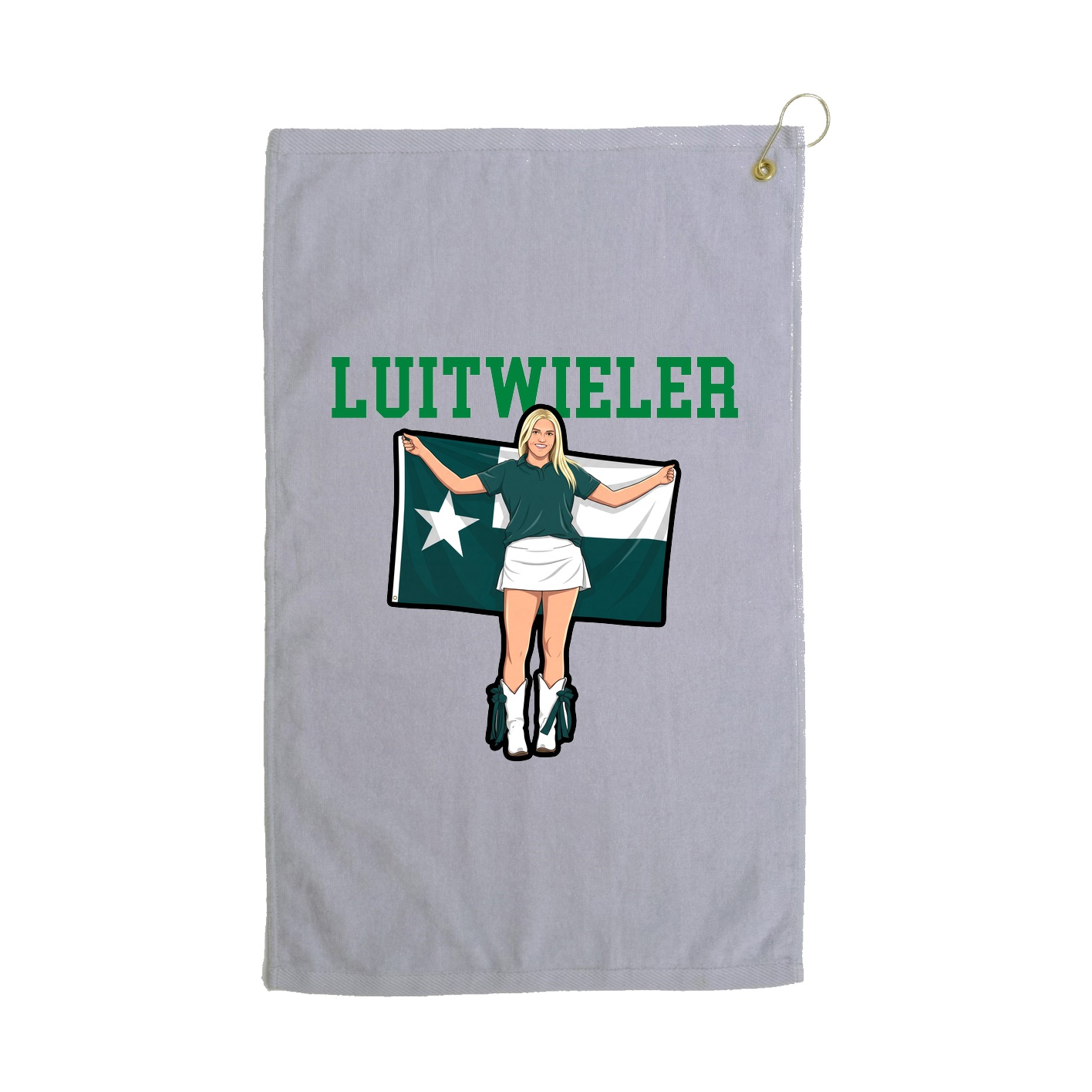 Terry Velour Golf Towel
