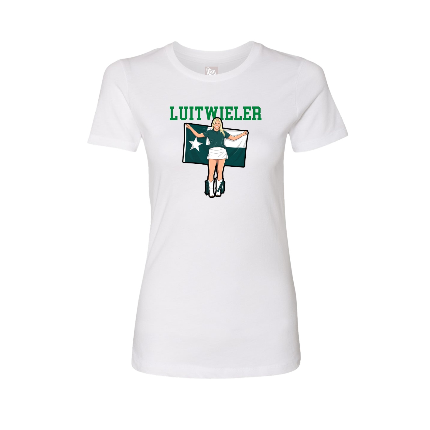 Fitted Women's Tee — Shirsey in White