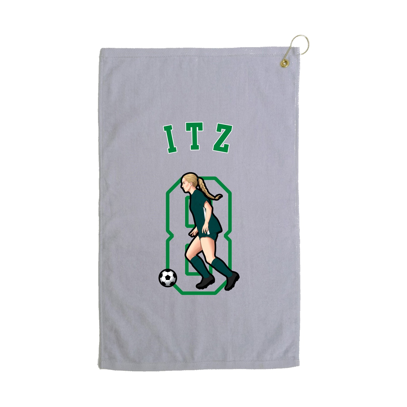 Golf Towel — Shirsey Arch in Grey