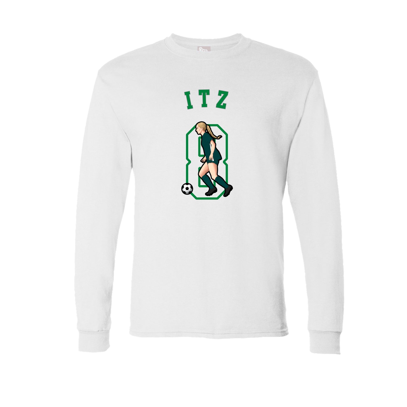 Long Sleeve Tee — Shirsey Arch in White