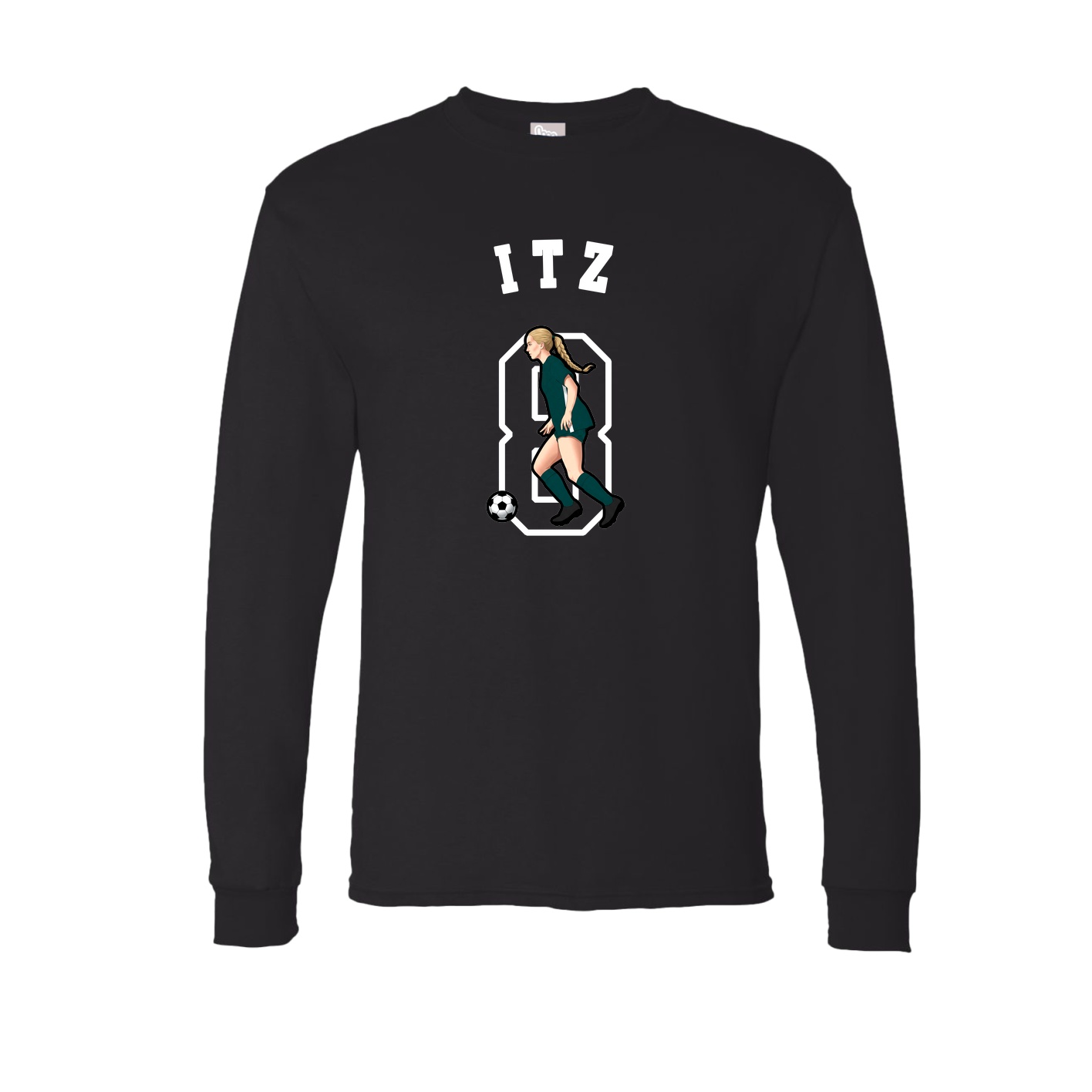 Long Sleeve Tee — Shirsey Arch in Black