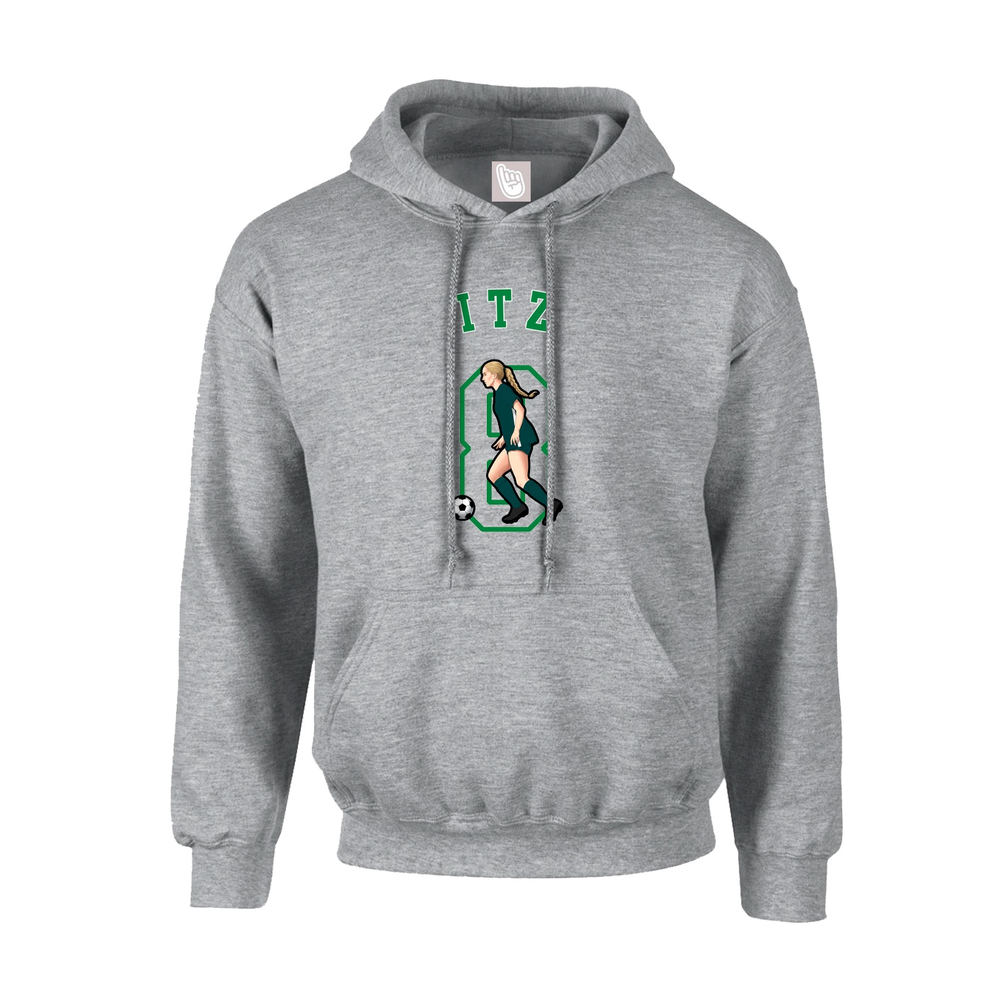 Youth Hoodie — Shirsey Arch in Grey