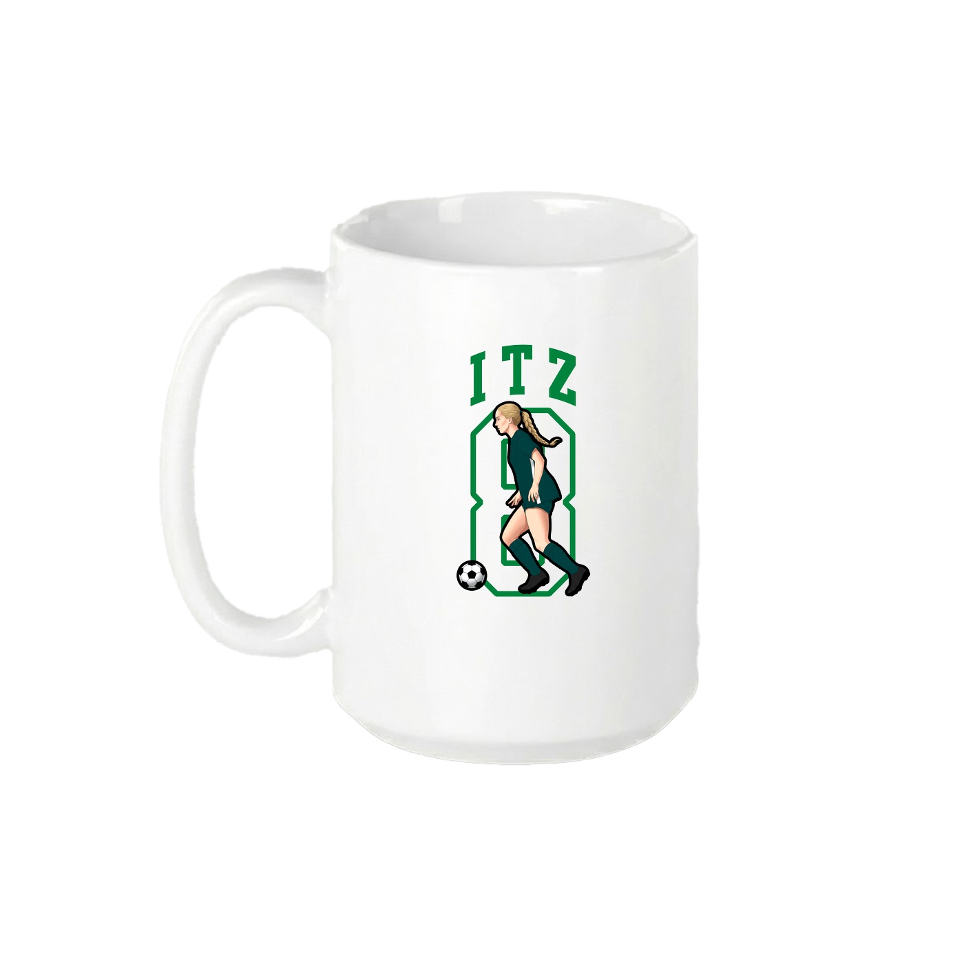 15oz Coffee Mug — Shirsey in White