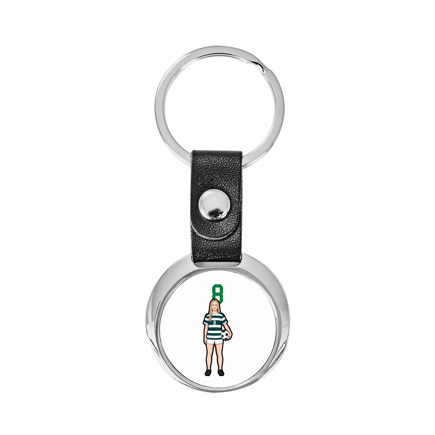 Key Chain — Number Top in Classic