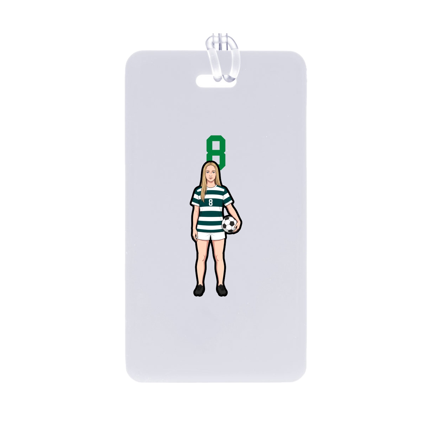 Bag Tag — Number Top in Classic