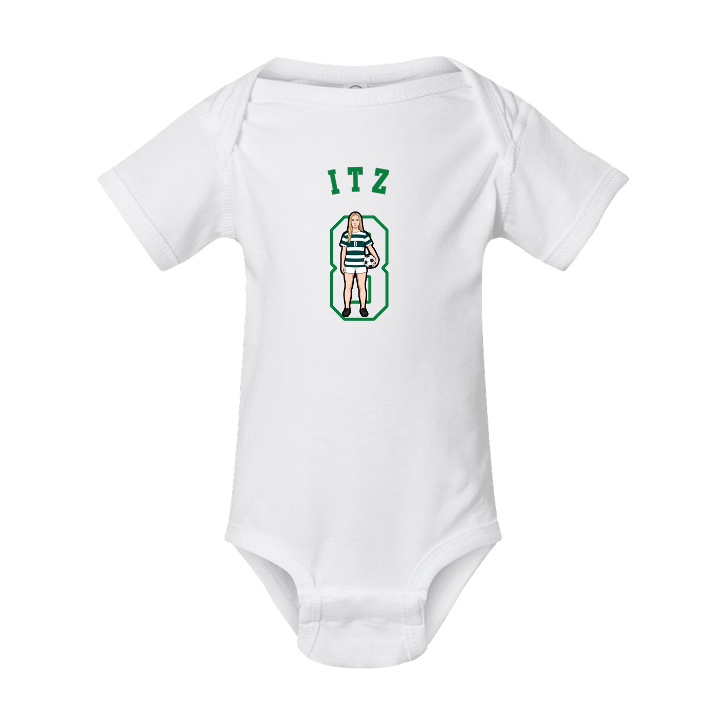 Baby Onesie — Shirsey Arch in White