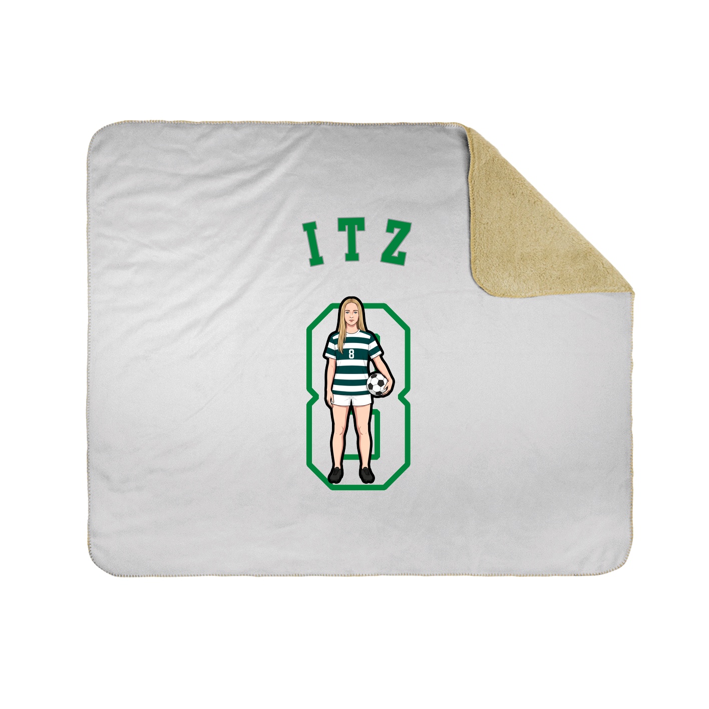 Throw Blanket — Shirsey Arch in White