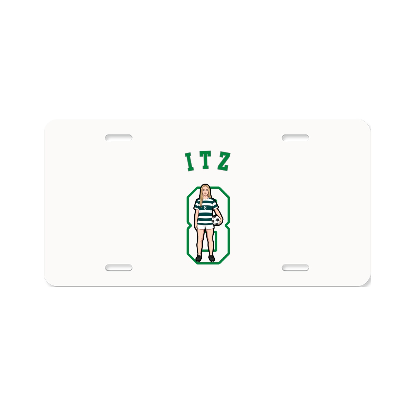 License Plate — Shirsey Arch in Classic