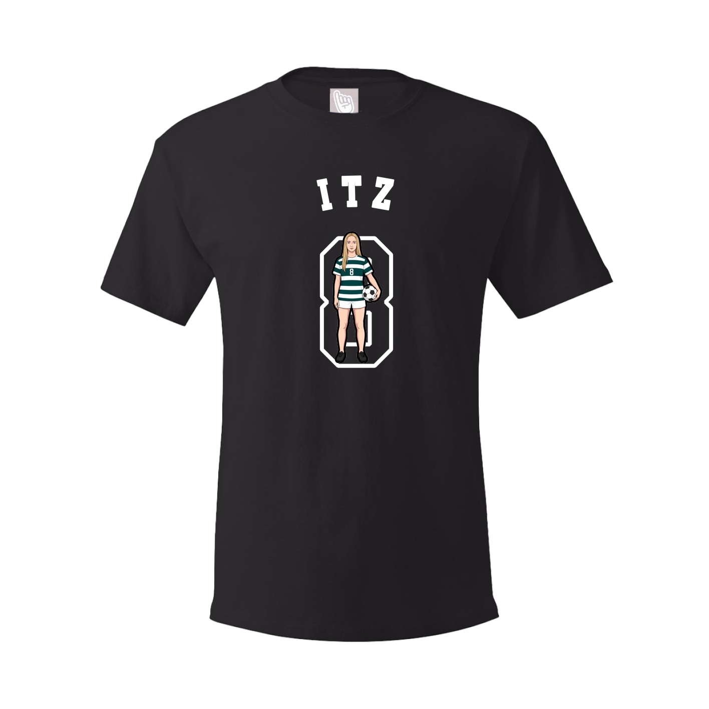 Youth Tee — Shirsey Arch in Black