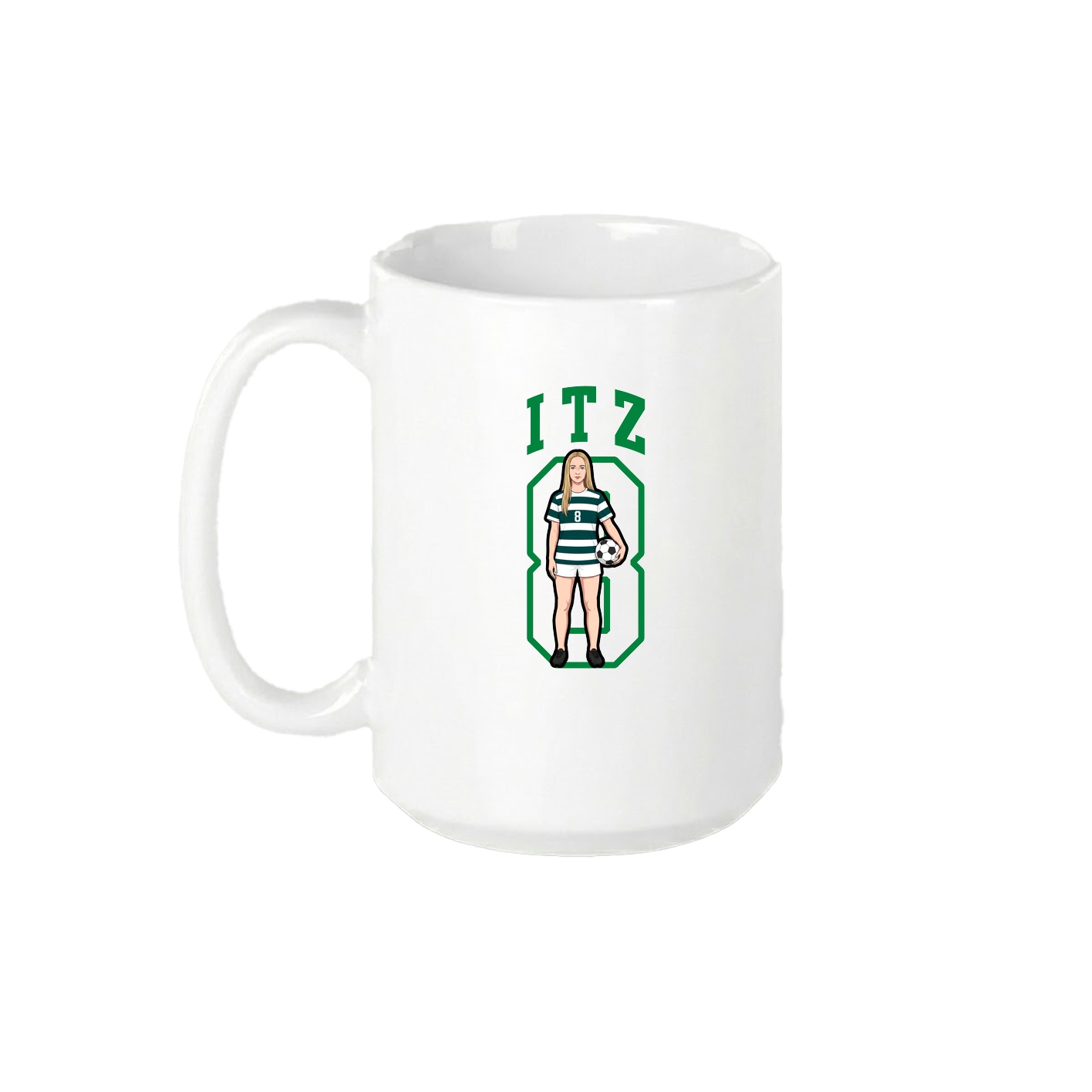 15oz Coffee Mug — Shirsey in White