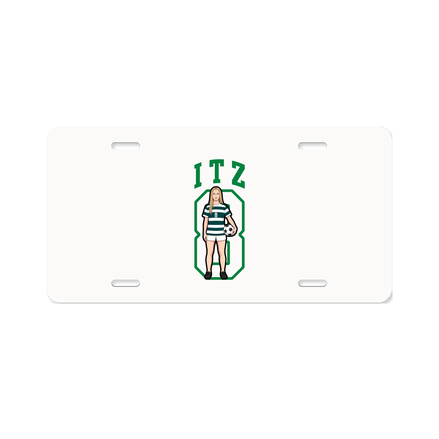 License Plate — Shirsey in Classic