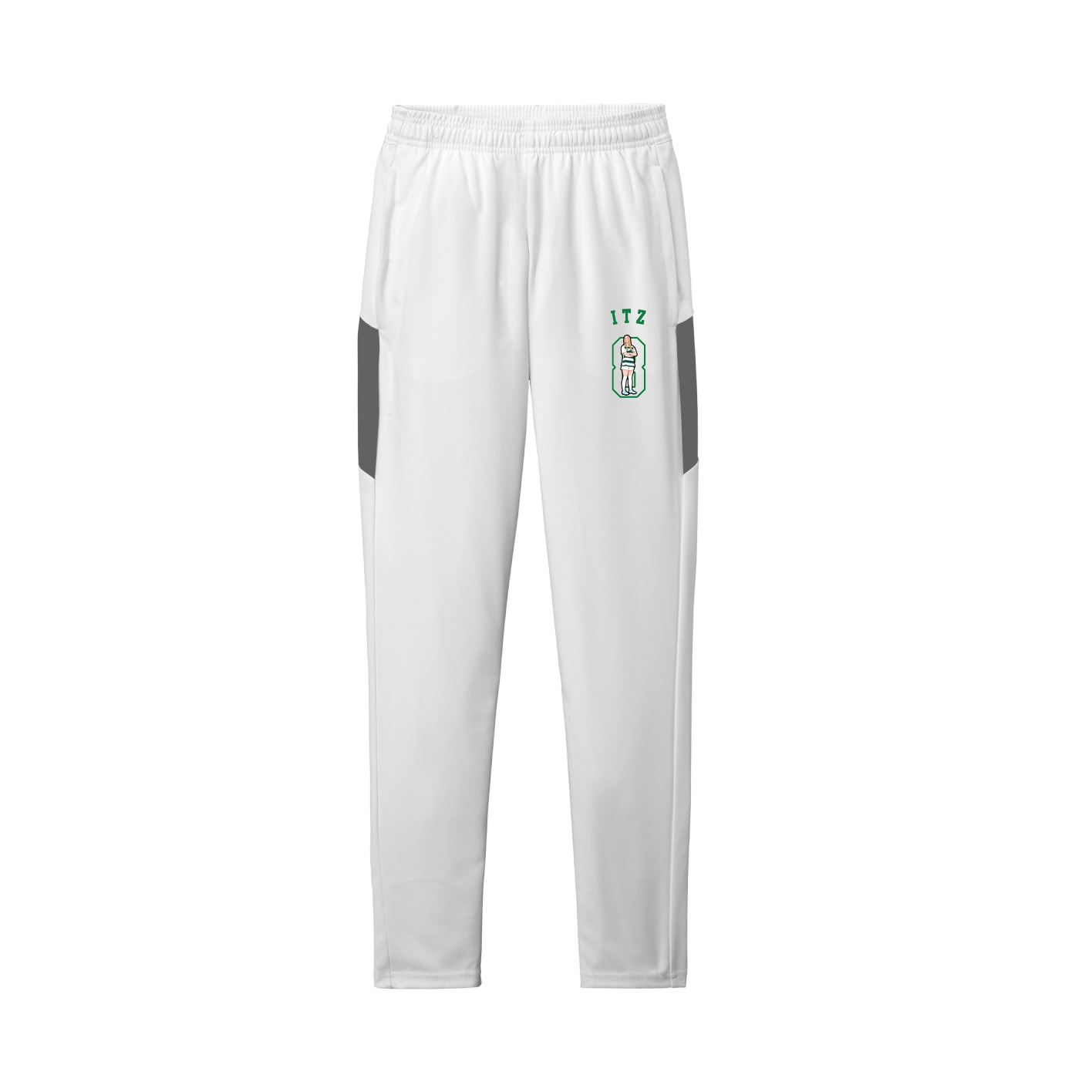 Team Travel Pant — Shirsey Arch in White/Grey