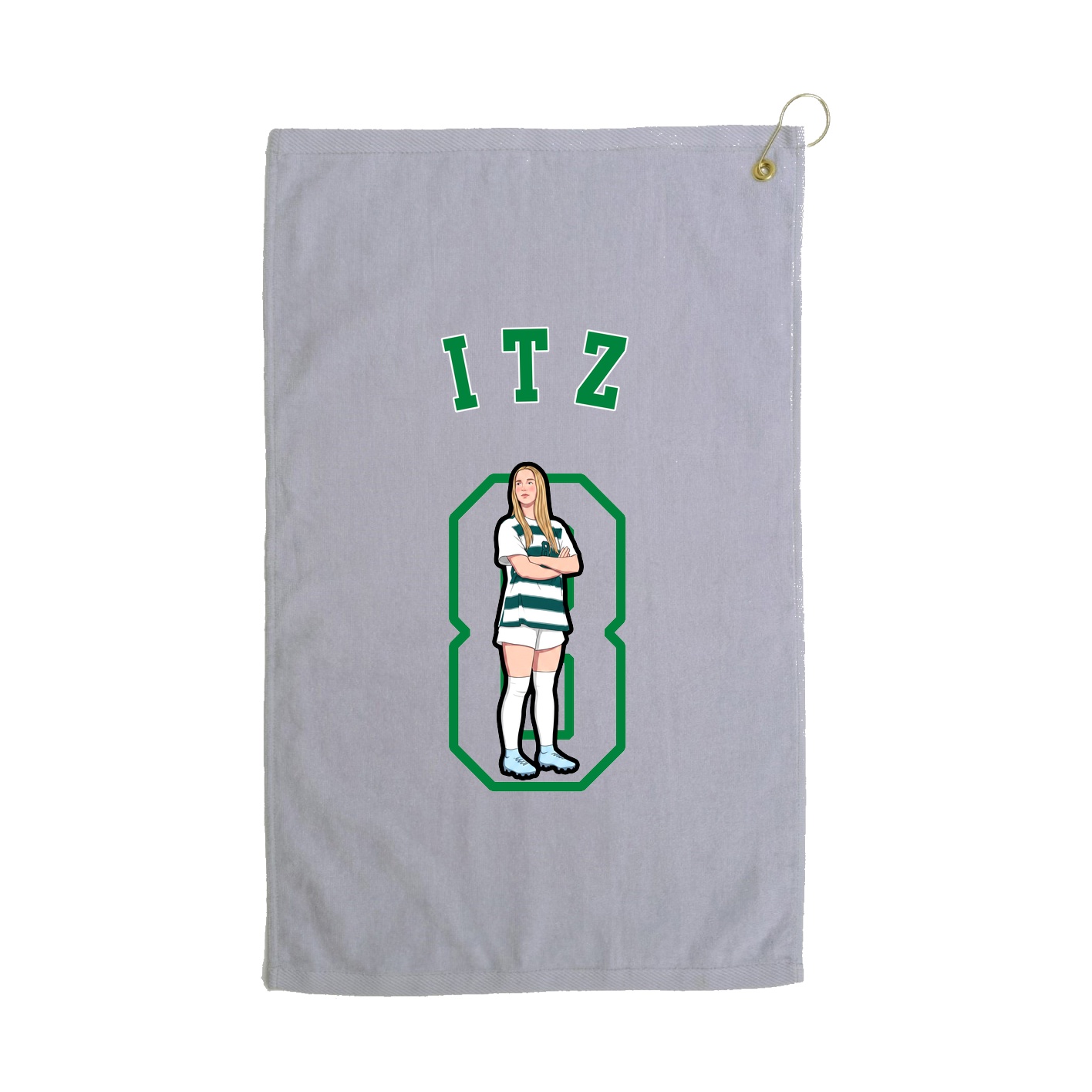 Golf Towel — Shirsey Arch in Grey