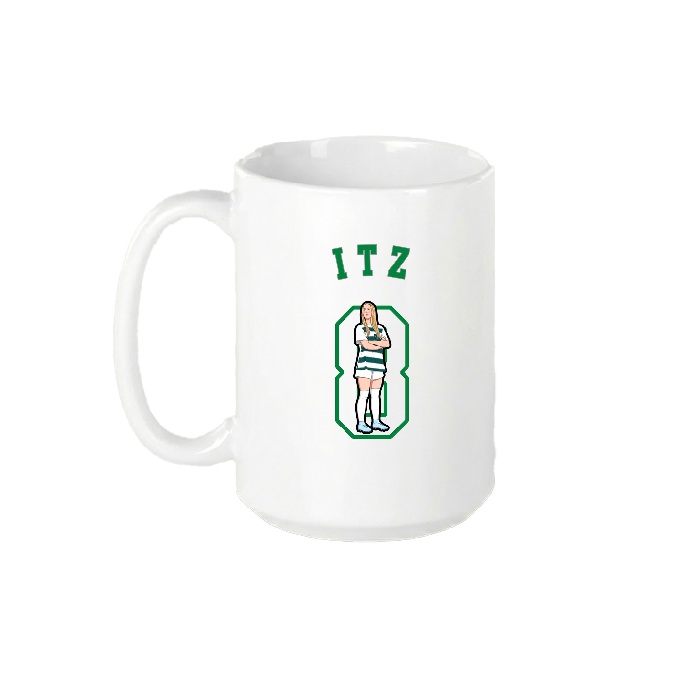 15oz Coffee Mug — Shirsey Arch in White