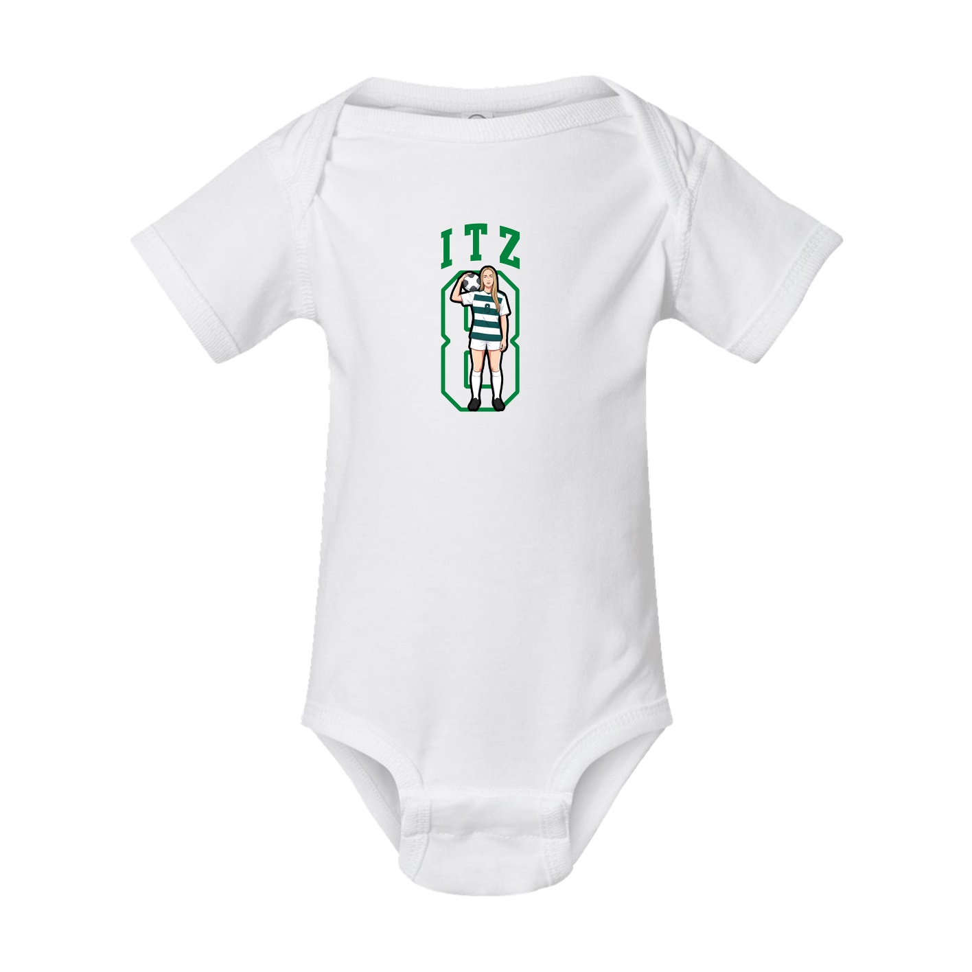 Baby Onesie — Shirsey in White