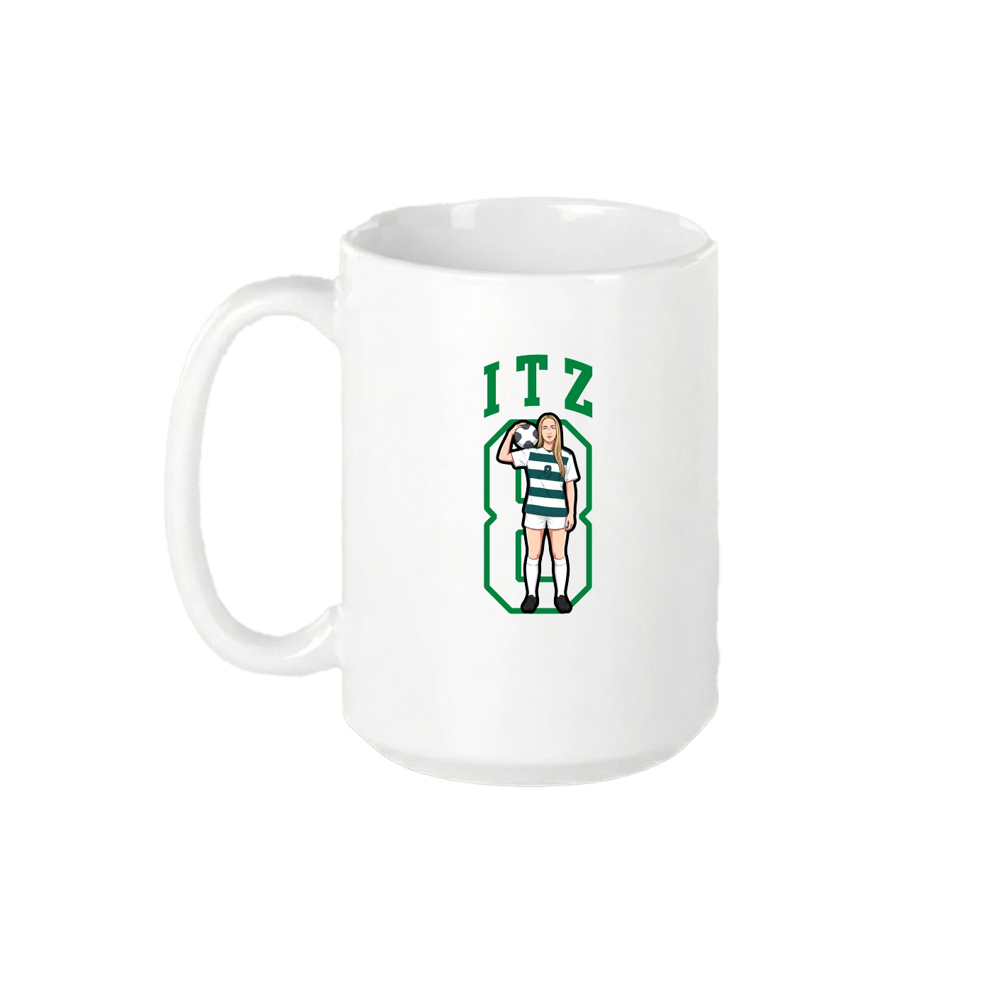 15oz Coffee Mug — Shirsey in White