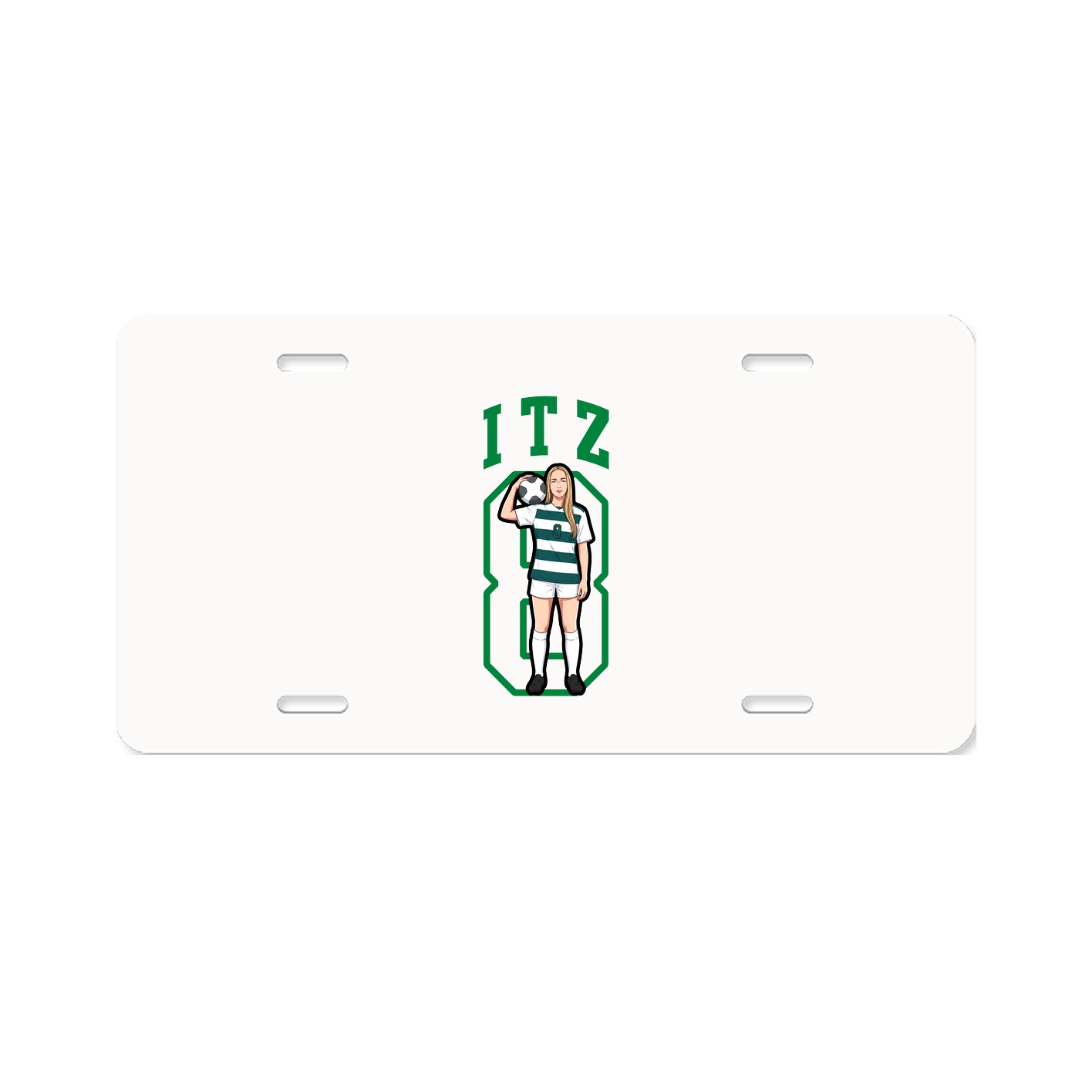 License Plate — Shirsey in Classic