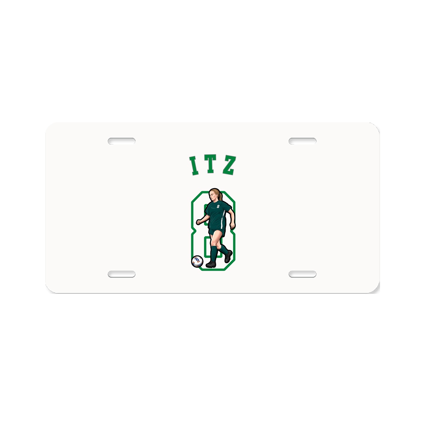 License Plate — Shirsey Arch in Classic