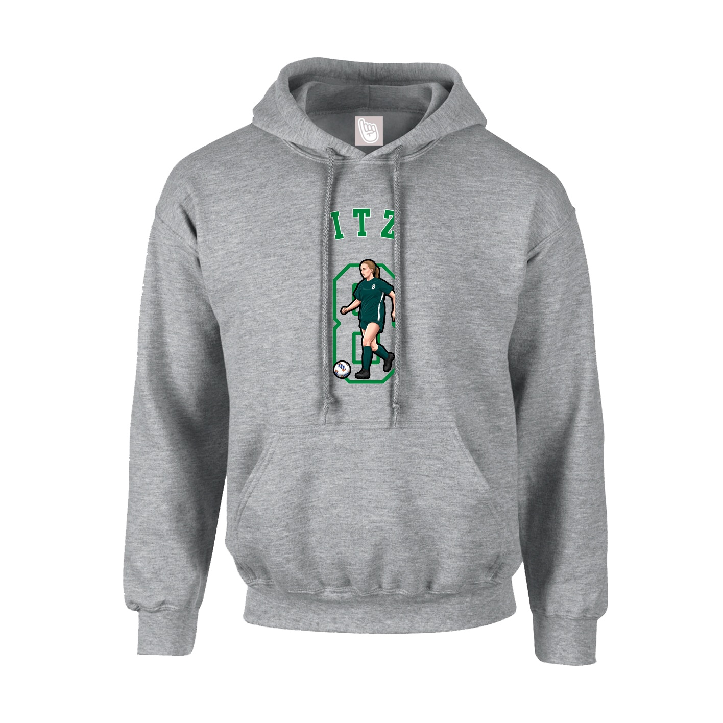 Hoodie — Shirsey Arch in Grey
