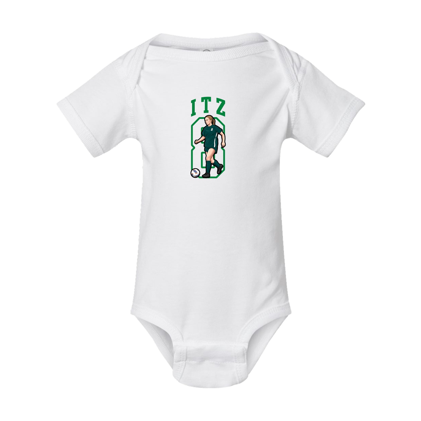 Baby Onesie — Shirsey in White