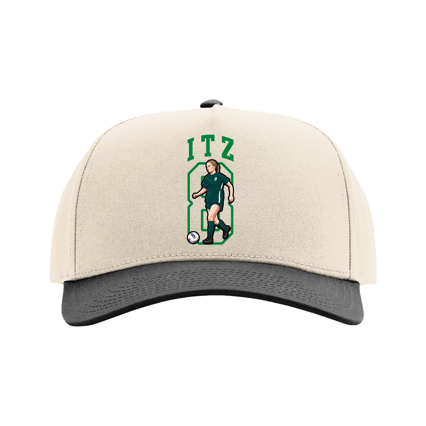 Full Fabric Five-Panel Champ Cap