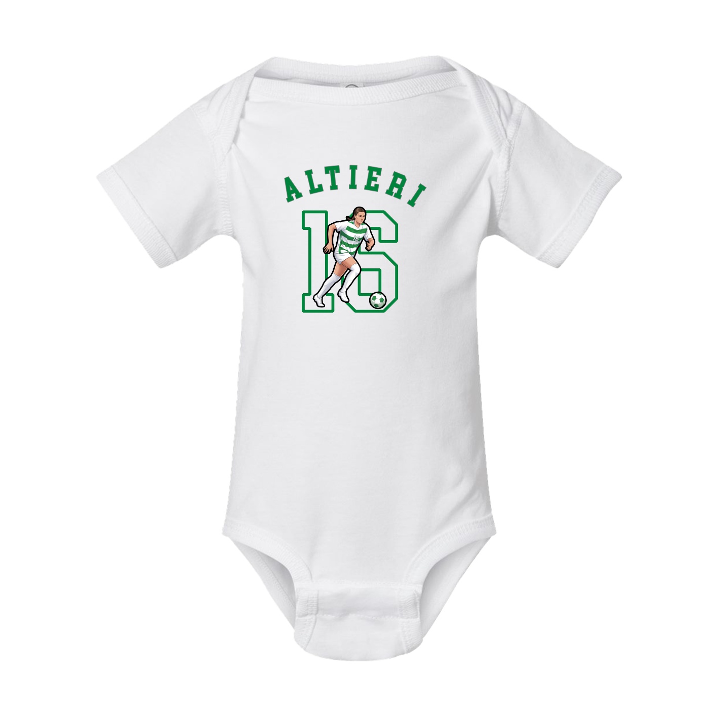 Baby Onesie — Shirsey Arch in White