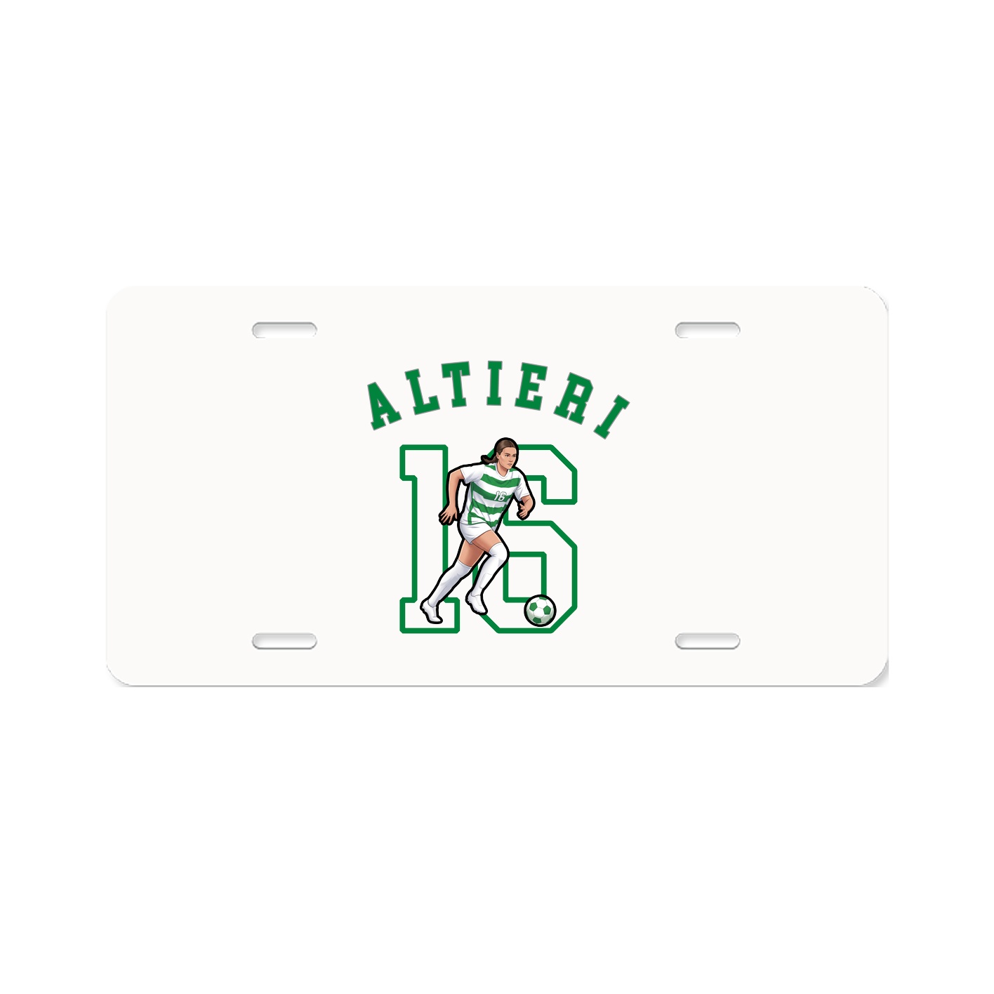 License Plate — Shirsey Arch in Classic