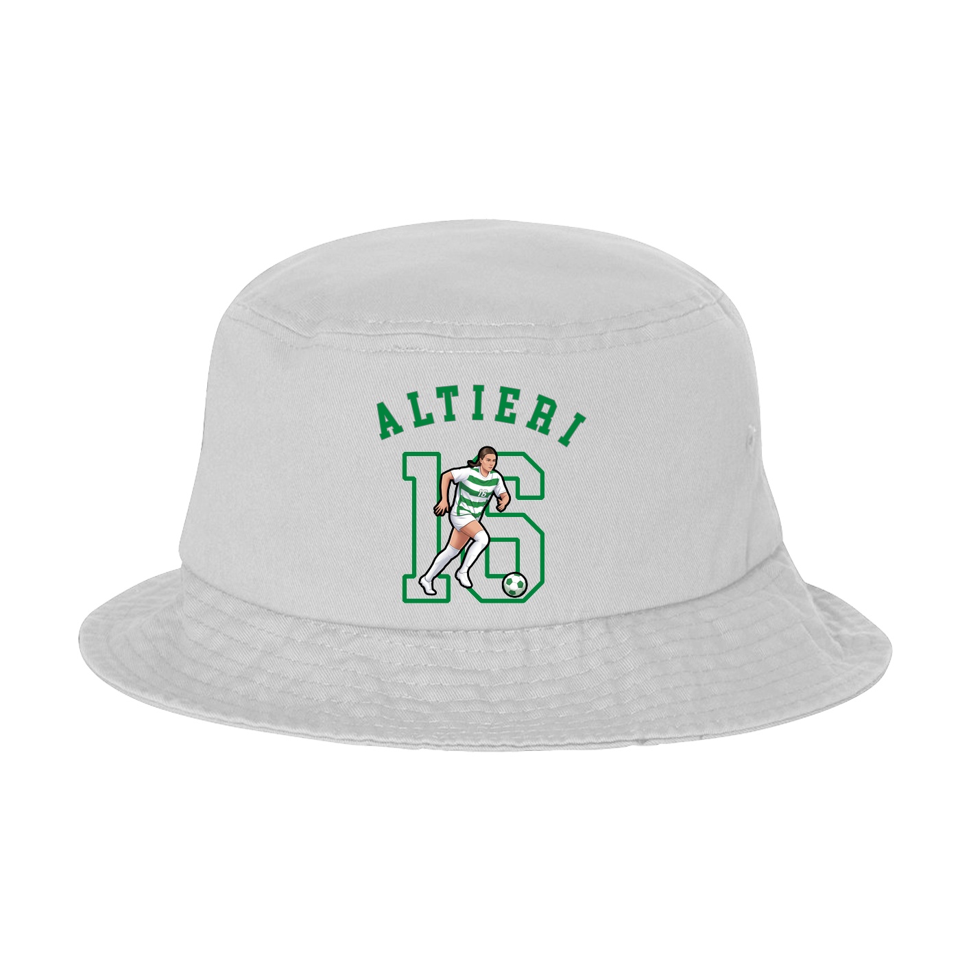 Bucket Cap — Shirsey Arch in White