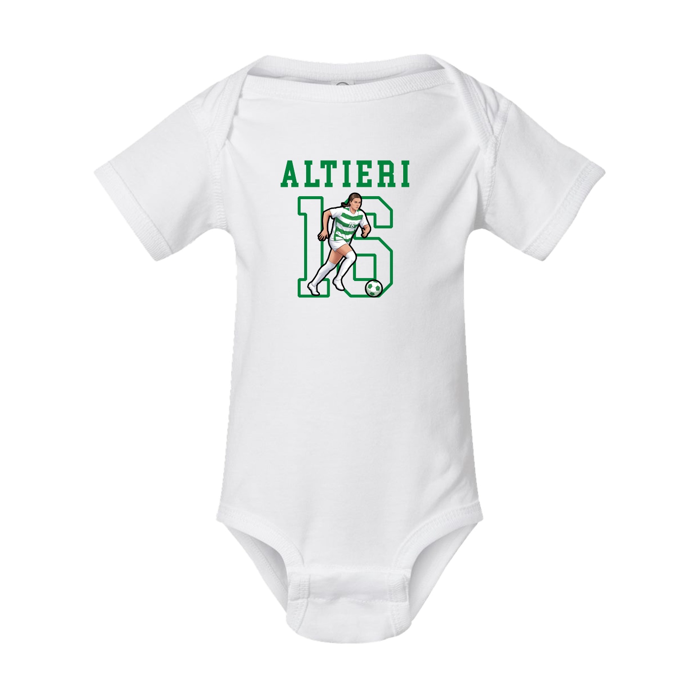 Baby Onesie — Shirsey in White