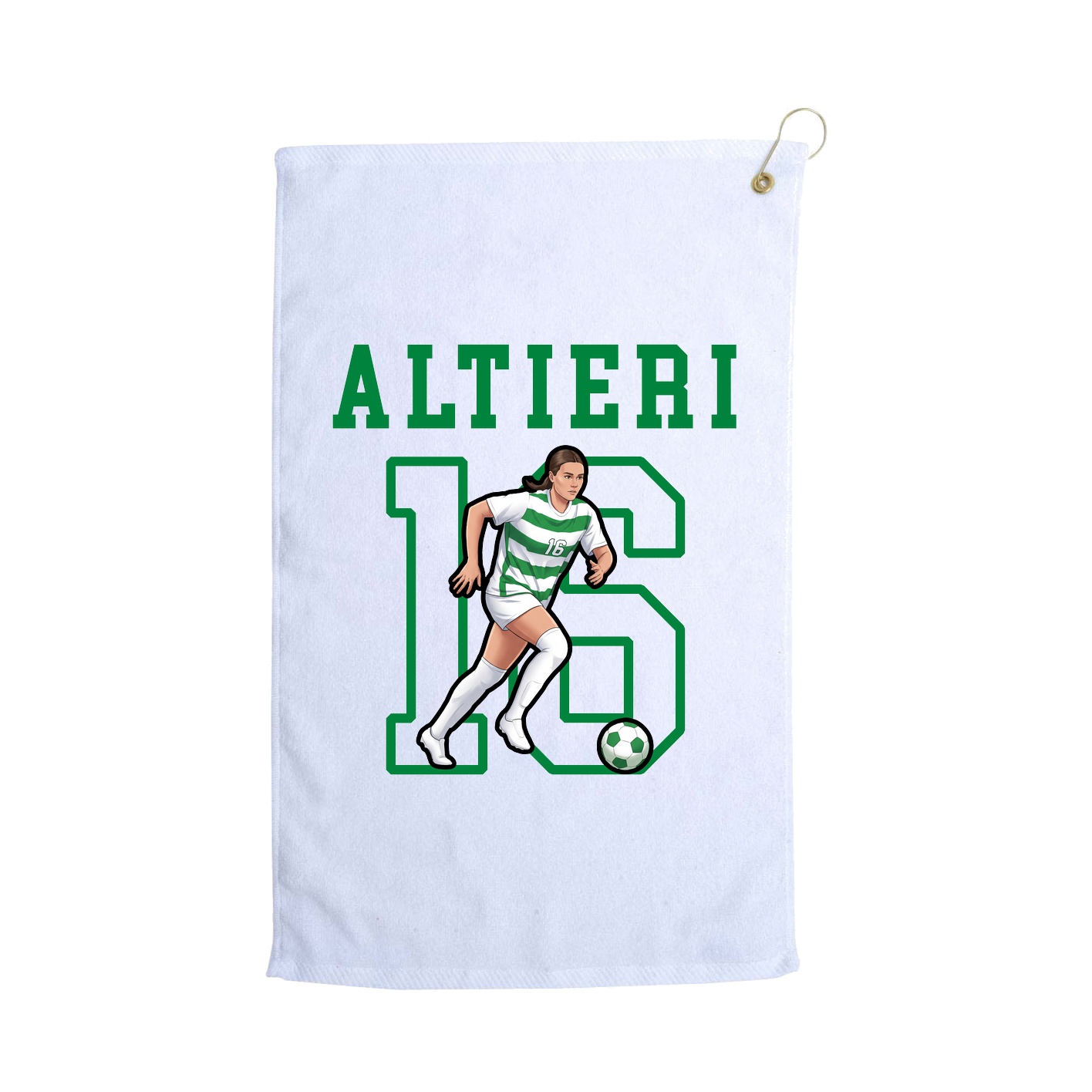 Golf Towel — Shirsey in White