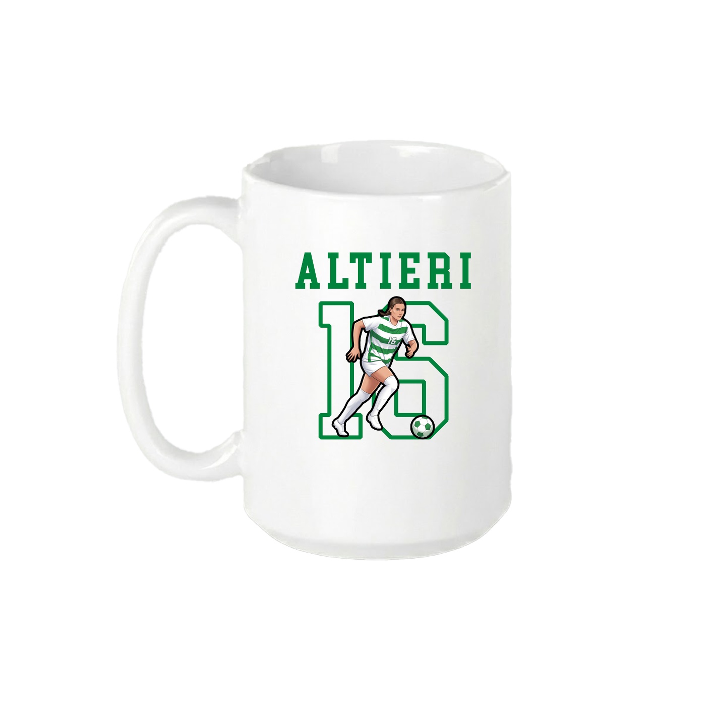 15oz Coffee Mug — Shirsey in White