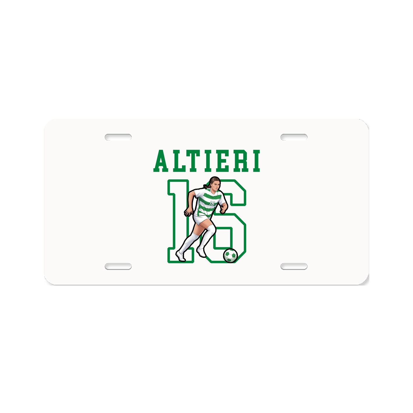 License Plate — Shirsey in Classic