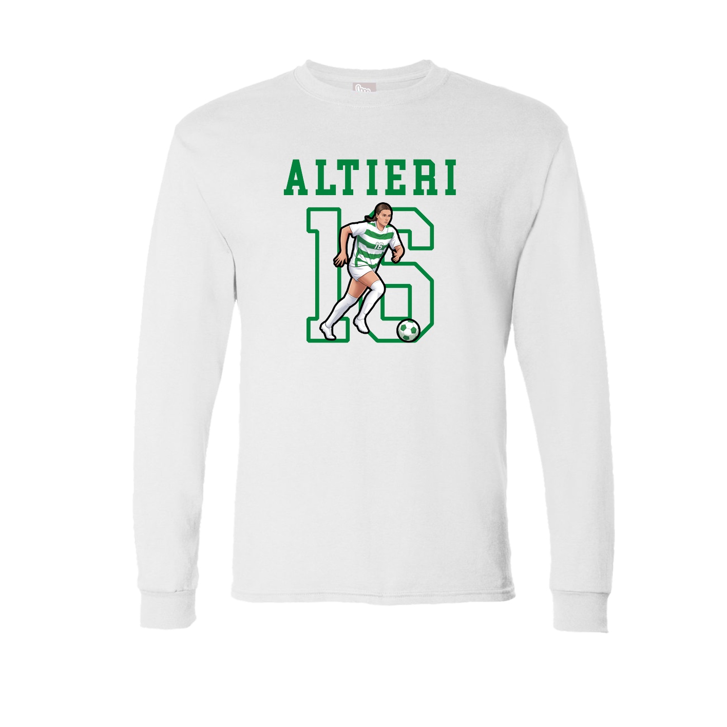 Long Sleeve Tee — Shirsey in White