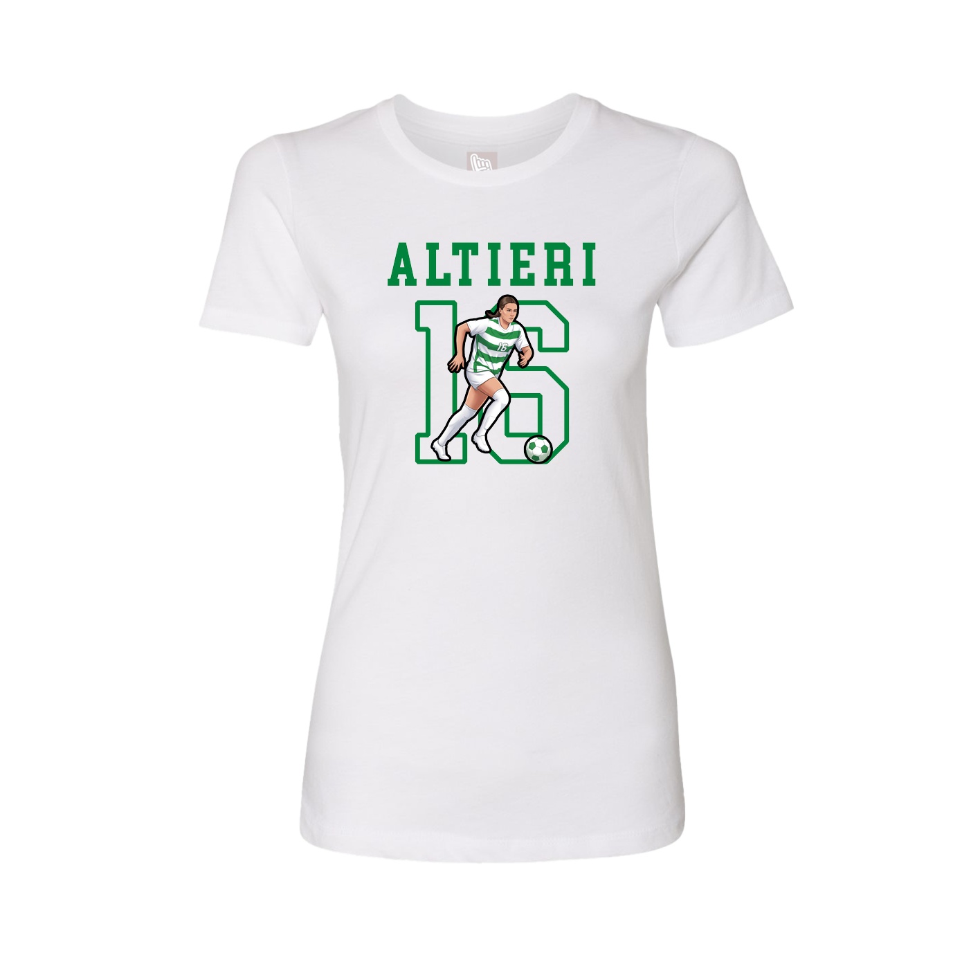 Fitted Women's Tee — Shirsey in White