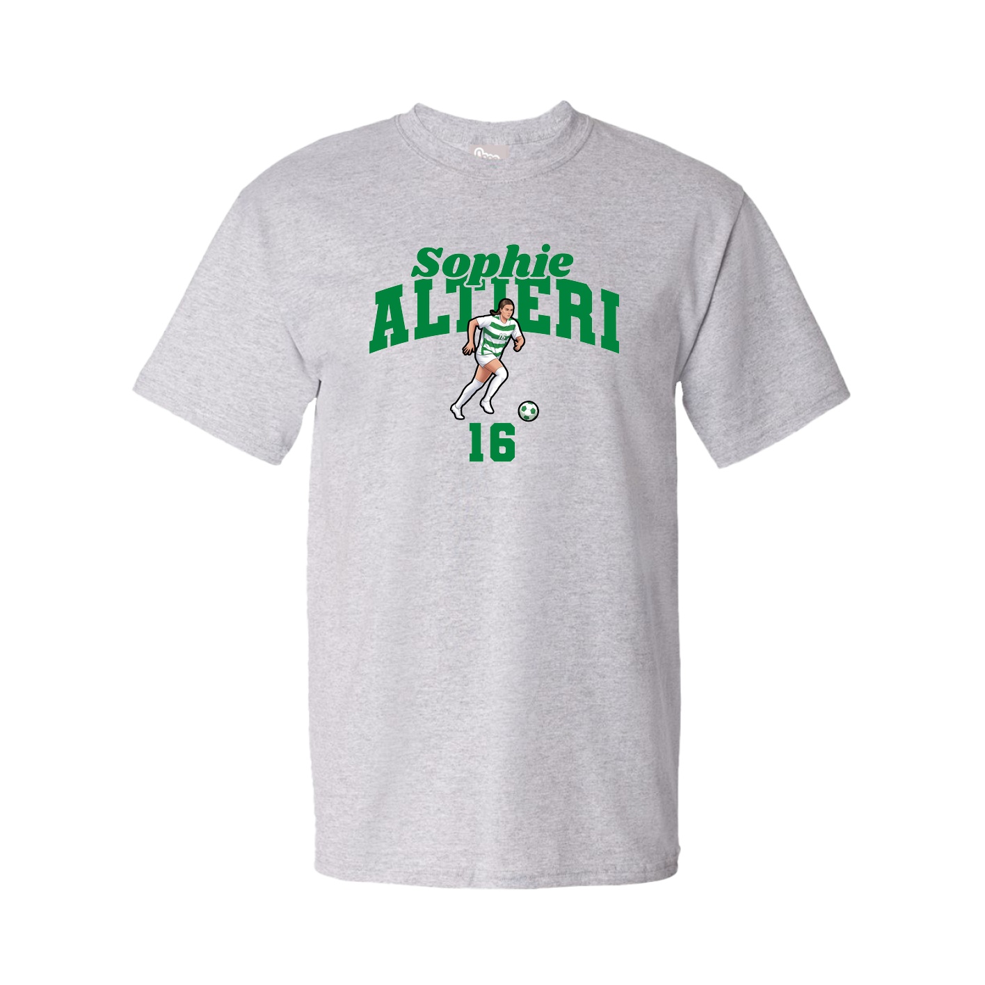 Tee — Signature Arch in Grey