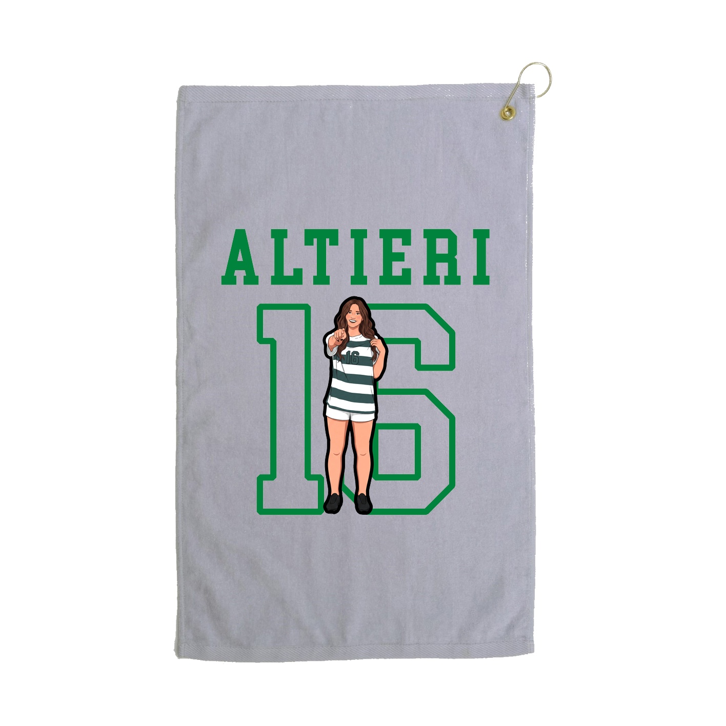 Golf Towel — Shirsey in Grey