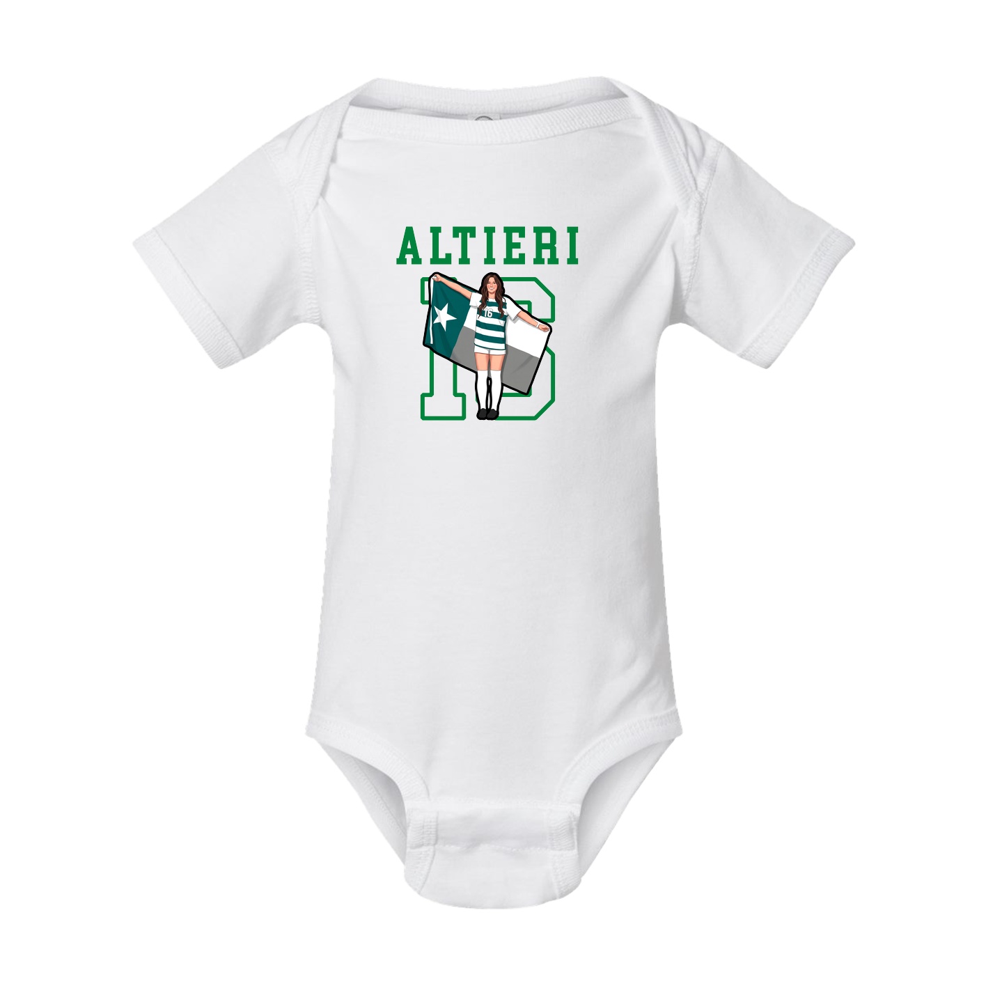 Baby Onesie — Shirsey in White